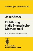 Cover-Bild zum Titel 'Einführung in die Numerische Mathematik I' von 'J. Stoer'