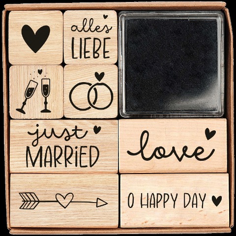 Stempel-Set Hochzeit - 