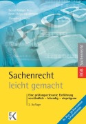 Cover-Bild zum Titel 'Sachenrecht - leicht gemacht' von 'Cornelia S. Leicht'