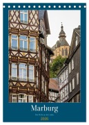 Cover-Bild zum Titel 'Marburg - Die Perle an der Lahn (Tischkalender 2026 DIN A5 hoch), CALVENDO Monatskalender' von 'Roland Brack'