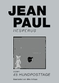 Cover-Bild zum Titel 'Hesperus oder 45 Hundposttage' von 'Jean Paul'