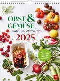 Wochenkalender 2025: Obst und Gemüse haben immer Saison - 
