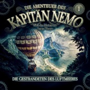 Cover-Bild zum Titel 'Die Abenteuer des Kapitän Nemo - Folge 1: Die Gestrandeten des Luftmeeres' von 'Anton Serkalow, Jules Verne'