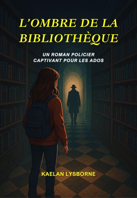 L'Ombre de la Bibliothèque - Un Roman Policier Captivant pour les Ados - Kaelan Lysborne