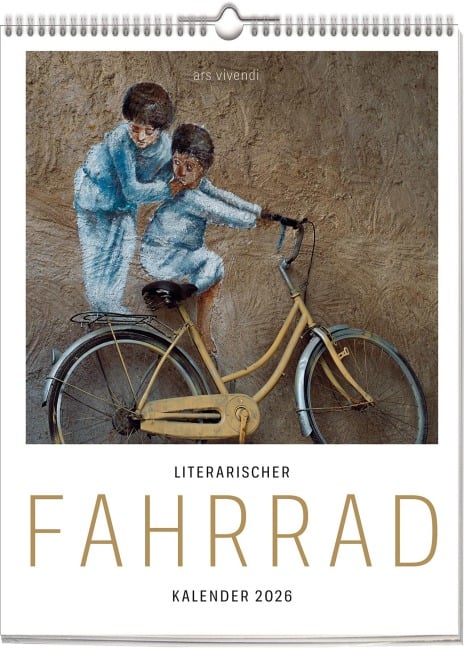 Literarischer Fahrrad - Kalender 2026 - Vivendi Ars