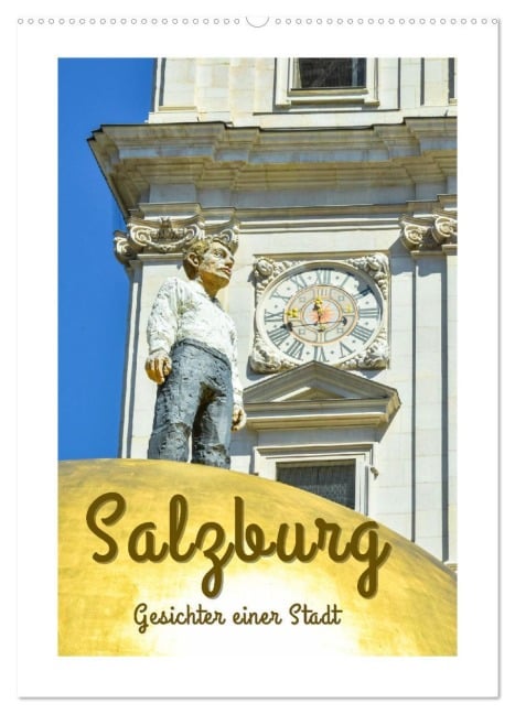 Salzburg - Gesichter einer Stadt (Wandkalender 2026 DIN A2 hoch), CALVENDO Monatskalender - Bettina Hackstein