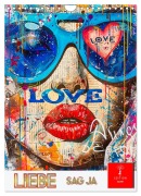 Cover-Bild zum Titel 'Liebe - sag ja (Wandkalender 2026 DIN A4 hoch), CALVENDO Monatskalender' von 'Peter Roder'