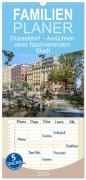 Cover-Bild zum Titel 'Familienplaner 2026 - Düsseldorf - Ansichten einer faszinierenden Stadt mit 5 Spalten (Wandkalender, 21 x 45 cm) CALVENDO' von 'Tobias Wobisch'