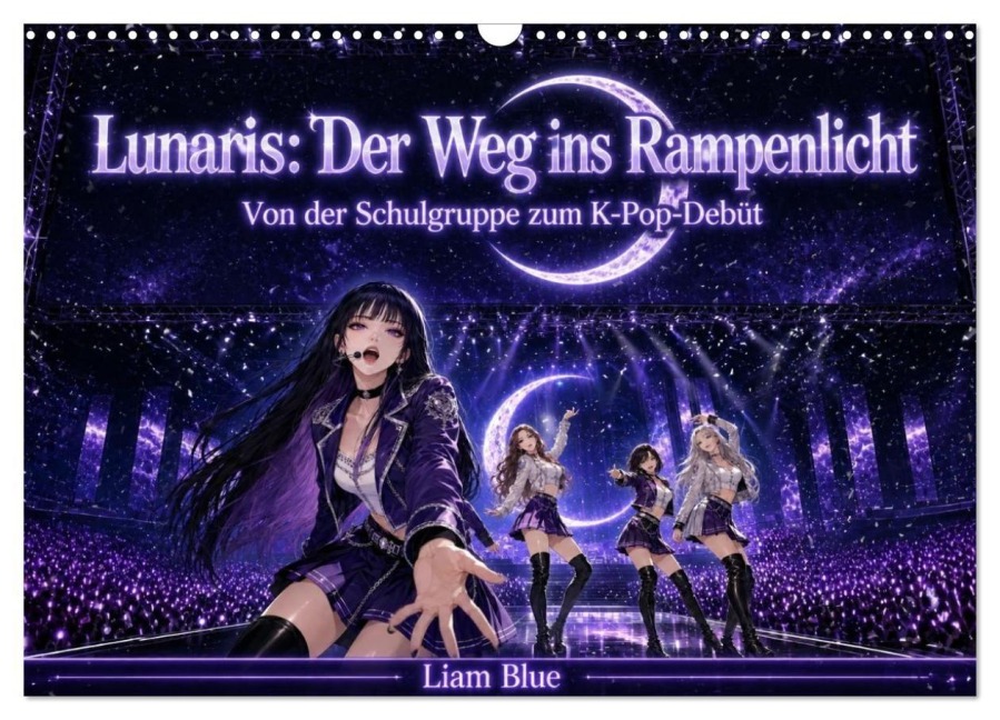 Lunaris: Der Weg ins Rampenlicht (Wandkalender 2027 DIN A3 quer), CALVENDO Monatskalender - Liam Blue