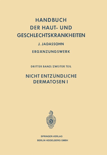 Handbuch der Haut- und Geschlechtskrankheiten - Josef Jadassohn