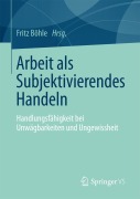 Cover-Bild zum Titel 'Arbeit als Subjektivierendes Handeln' von ''