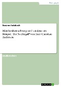Cover-Bild zum Titel 'Märchenbetrachtung und -analyse am Beispiel "Die Nachtigall" von Hans Christian Andersen' von 'Susann Sulzbach'