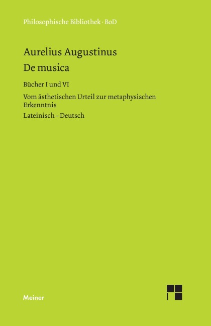 De musica. Buch I und VI - Aurelius Augustinus