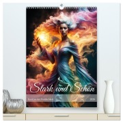 Cover-Bild zum Titel 'Stark und Schön Facetten der Weiblichkeit (hochwertiger Premium Wandkalender 2026 DIN A2 hoch), Kunstdruck in Hochglanz' von 'Babette Whitter'