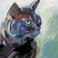 Cover-Bild zum Titel 'Komm Schwarzer Kater' von 'Garish'