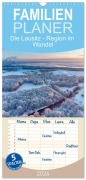 Cover-Bild zum Titel 'Familienplaner 2026 - Die Lausitz - Region im Wandel mit 5 Spalten (Wandkalender, 21 x 45 cm) CALVENDO' von 'Martin Winzer'
