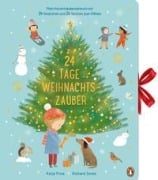 24 Tage Weihnachtszauber - Mein Adventskalenderbuch mit 24 Gedichten und 24 Türchen zum Öffnen - Katja Frixe