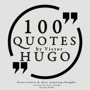 Cover-Bild zum Titel '100 quotes by Victor Hugo' von 'Victor Hugo'