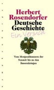 Cover-Bild zum Titel 'Deutsche Geschichte 3' von 'Herbert Rosendorfer'