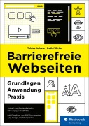 Cover-Bild zum Titel 'Barrierefreie Webseiten' von 'Tobias Aubele, Detlef Girke'