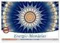 Energie-Mandalas in blau (Wandkalender 2025 DIN A2 quer), CALVENDO Monatskalender - Christine Bässler