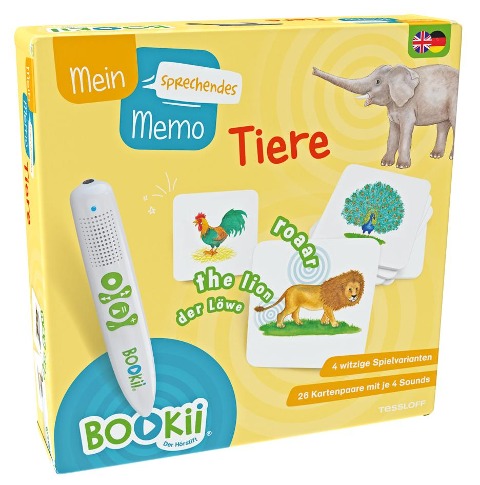 BOOKii® Mein sprechendes Memo Tiere - 