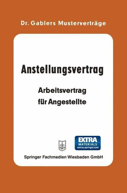 Anstellungsvertrag - Gablers Musterverträge