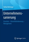Cover-Bild zum Titel 'Unternehmenssanierung' von 'Stefan Behringer'