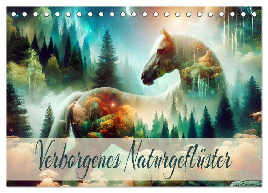 Verborgenes Naturgeflüster (Tischkalender 2026 DIN A5 quer), CALVENDO Monatskalender - Dusanka Djeric