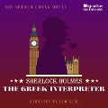 Cover-Bild zum Titel 'The Greek Interpreter' von 'Arthur Conan Doyle'