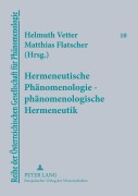 Cover-Bild zum Titel 'Hermeneutische Phänomenologie - phänomenologische Hermeneutik' von ''