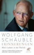 Cover-Bild zum Titel 'Erinnerungen' von 'Wolfgang Schäuble'