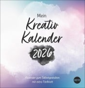 Cover-Bild zum Titel 'Kreativkalender zum Aufstellen Design 2026' von ''