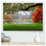 Cover-Bild zum Titel 'Schloss Favorite - Ein Park im Wandel der Jahreszeiten (hochwertiger Premium Wandkalender 2026 DIN A2 quer), Kunstdruck in Hochglanz' von 'Jörg Bechtold'