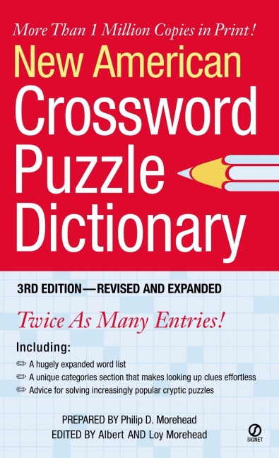 New American Crossword Puzzle Dictionary - Philip D Morehead