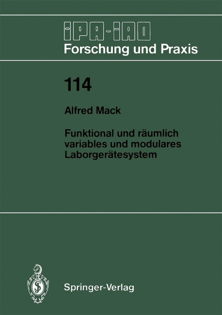 Funktional und räumlich variables und modulares Laborgerätesystem - Alfred Mack