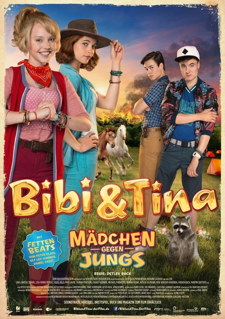 Bibi & Tina - Mädchen gegen Jungs - Detlev Buck, Bettina Börgerding, Daniel Faust, Bowen Liu, Peter Plate