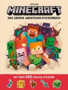 Cover-Bild zum Titel 'Minecraft, Das große Abenteuer-Stickerbuch' von 'Minecraft'
