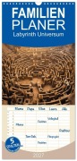 Cover-Bild zum Titel 'Familienplaner 2027 - Labyrinth Universum mit 5 Spalten (Wandkalender, 21 x 45 cm) CALVENDO' von 'Dirk Meutzner'