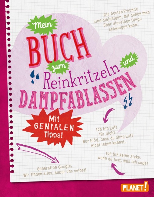 Mein Buch zum Reinkritzeln und Dampfablassen - mit genialen Tipps - Bettina Domzalski