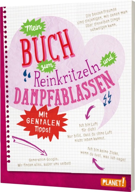 Mein Buch zum Reinkritzeln und Dampfablassen - mit genialen Tipps - Bettina Domzalski