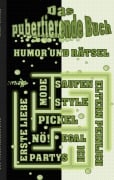 Cover-Bild zum Titel 'DAS PUBERTIERENDE BUCH Humor und Rätsel' von 'Ricky Roogle'