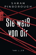 Cover-Bild zum Titel 'Sie weiß von dir' von 'Sarah Pinborough'