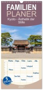 Cover-Bild zum Titel 'Familienplaner 2027 - Kyoto - Ästhetik der Stille mit 5 Spalten (Wandkalender, 21 x 45 cm) CALVENDO' von 'Melanie Viola'