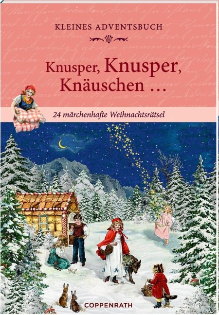 Adventskalenderbuch mit Türchen - Knusper, knusper, knäuschen ... - Stefan Heine