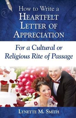 How to Write a Heartfelt Letter of Appreciation for a Cultural or Religious Rite of Passage - Lynette M Smith
