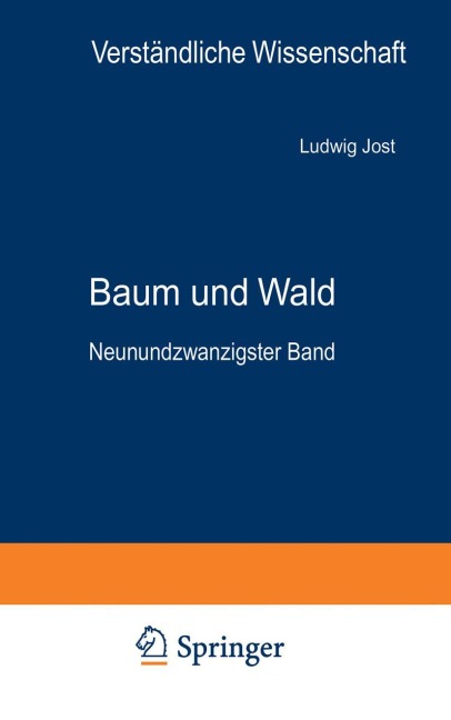 Baum und Wald - Ludwig Jost