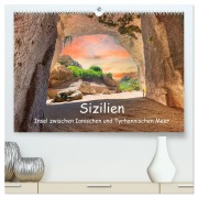 Cover-Bild zum Titel 'Sizilien - Insel zwischen Ionischen und Tyrhennischen Meer (hochwertiger Premium Wandkalender 2026 DIN A2 quer), Kunstdruck in Hochglanz' von 'Ulrich Männel'