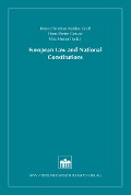 Cover-Bild zum Titel 'European Law and National Constitutions' von ''