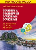 Cover-Bild zum Titel 'MARCO POLO Reiseatlas Skandinavien 1:250 000 / 1:650 000 mit Europa 1:4 500 000' von ''